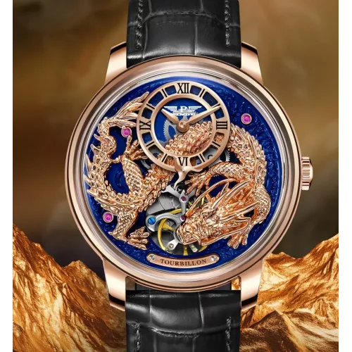 Imperial Dragon Automatic Skeleton Watch for Men
