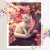 Japanese Cherry Cat 5D DIY Kit Diamond Painting