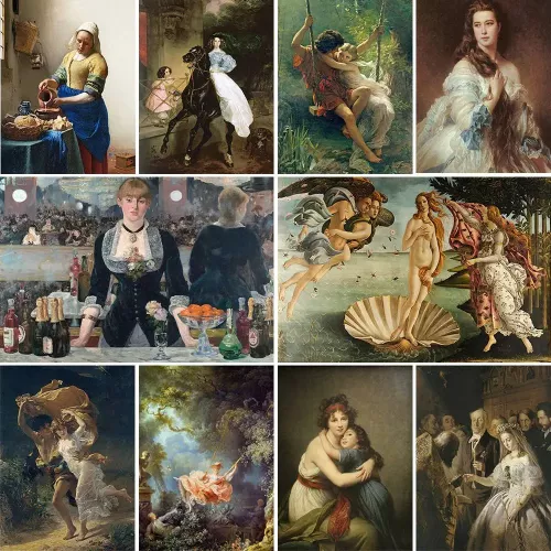 Famous Renaissance Paintings By Numbers