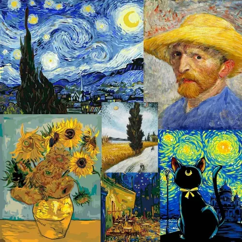 Van Gogh Picture Painting By Numbers Kit