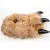 Bear Claw plush slippers