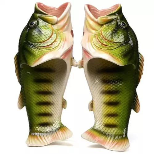 Realistic Fish-shaped Flip Flops