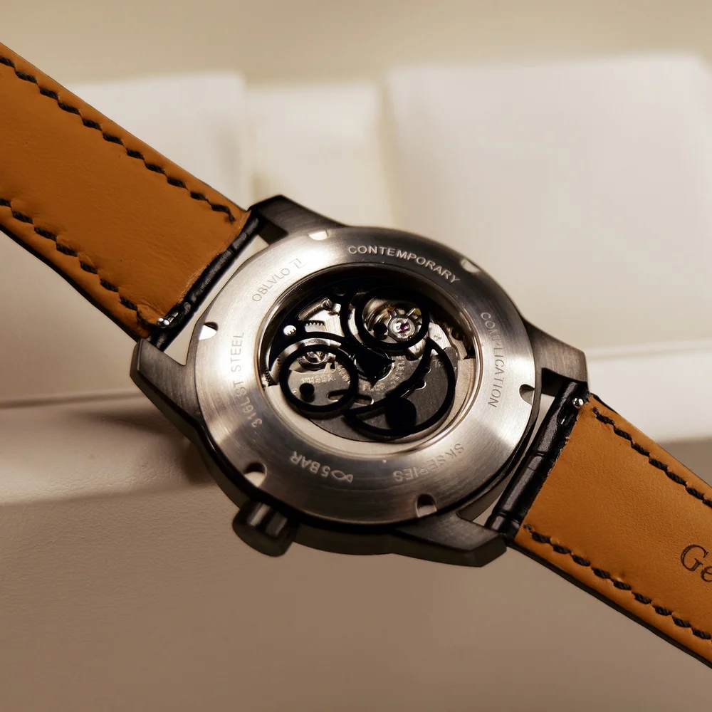 Smiley Roller Watch: Men’s Automatic Timepiece with Rolling Eye Dials & Luminous Smile