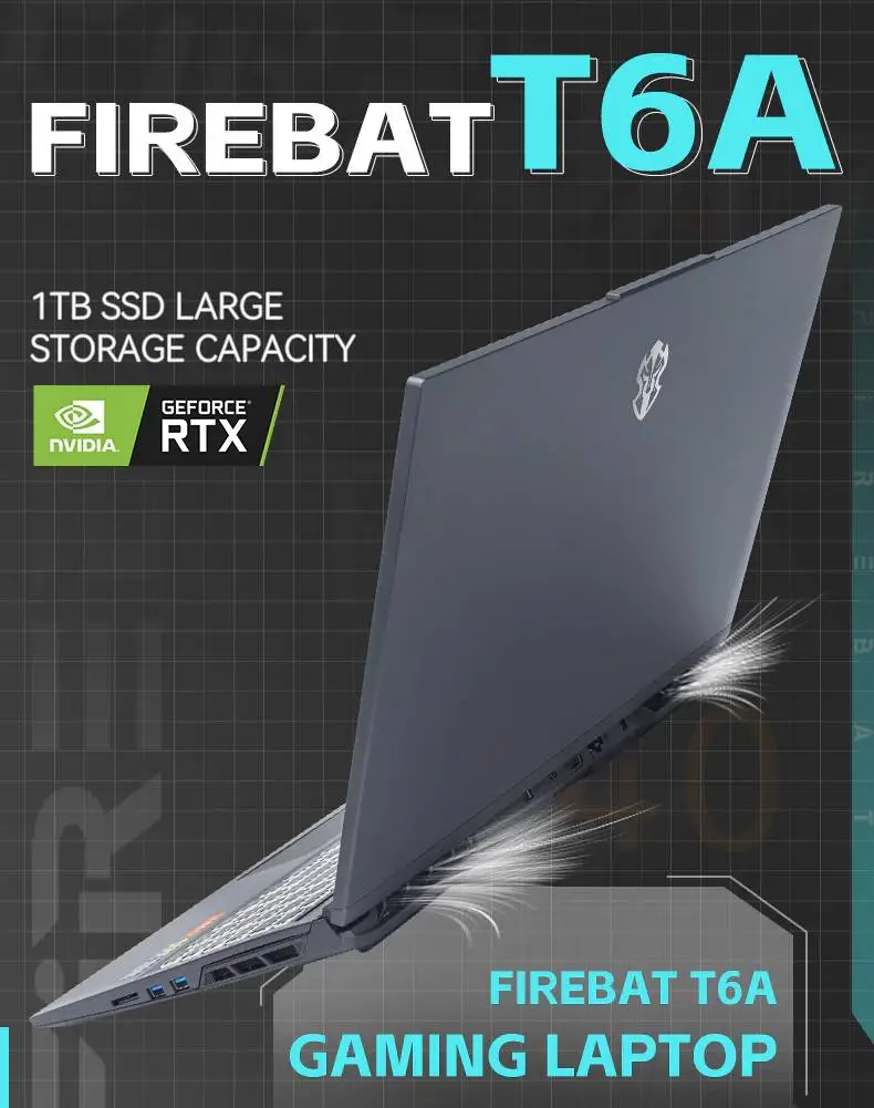 FIREBAT T6A Gaming Laptop