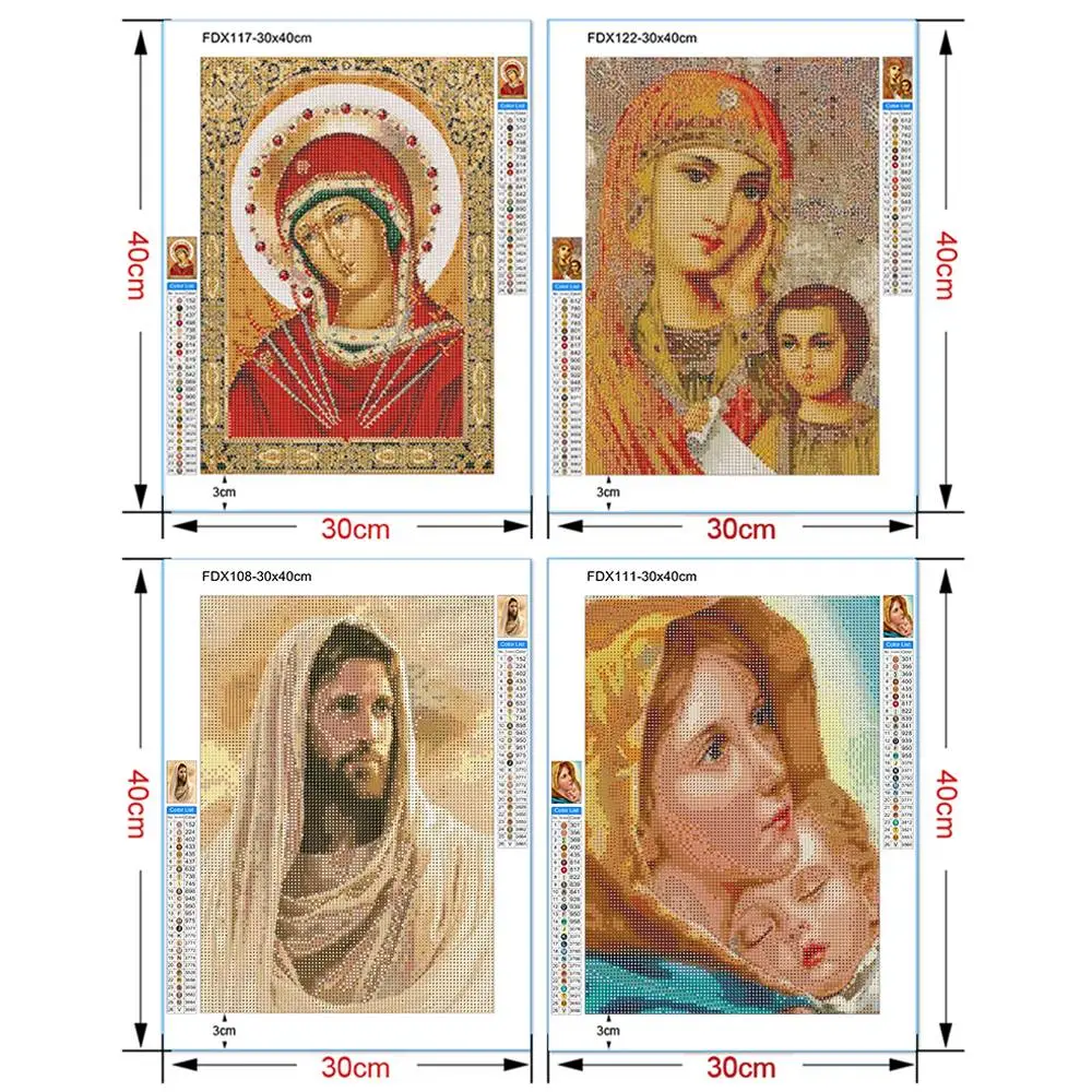 Christian Religious 5D DIY Kit Diamond Painting