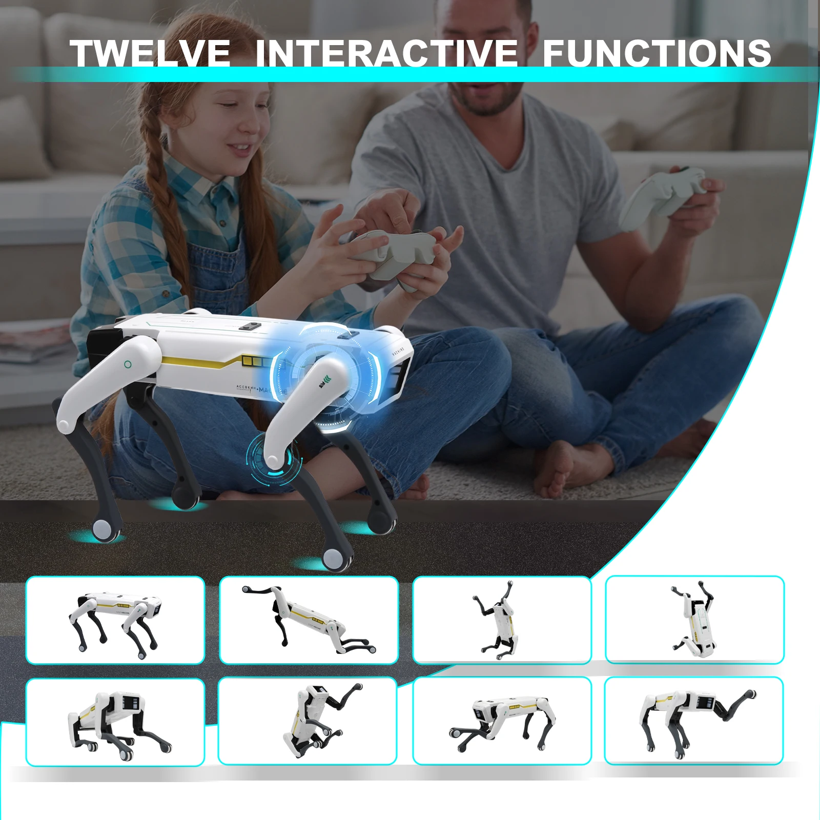 Ultimate AI Robot Dog for Kids | Programmable, Shoots, Performs Tricks | STEM Learning Gift