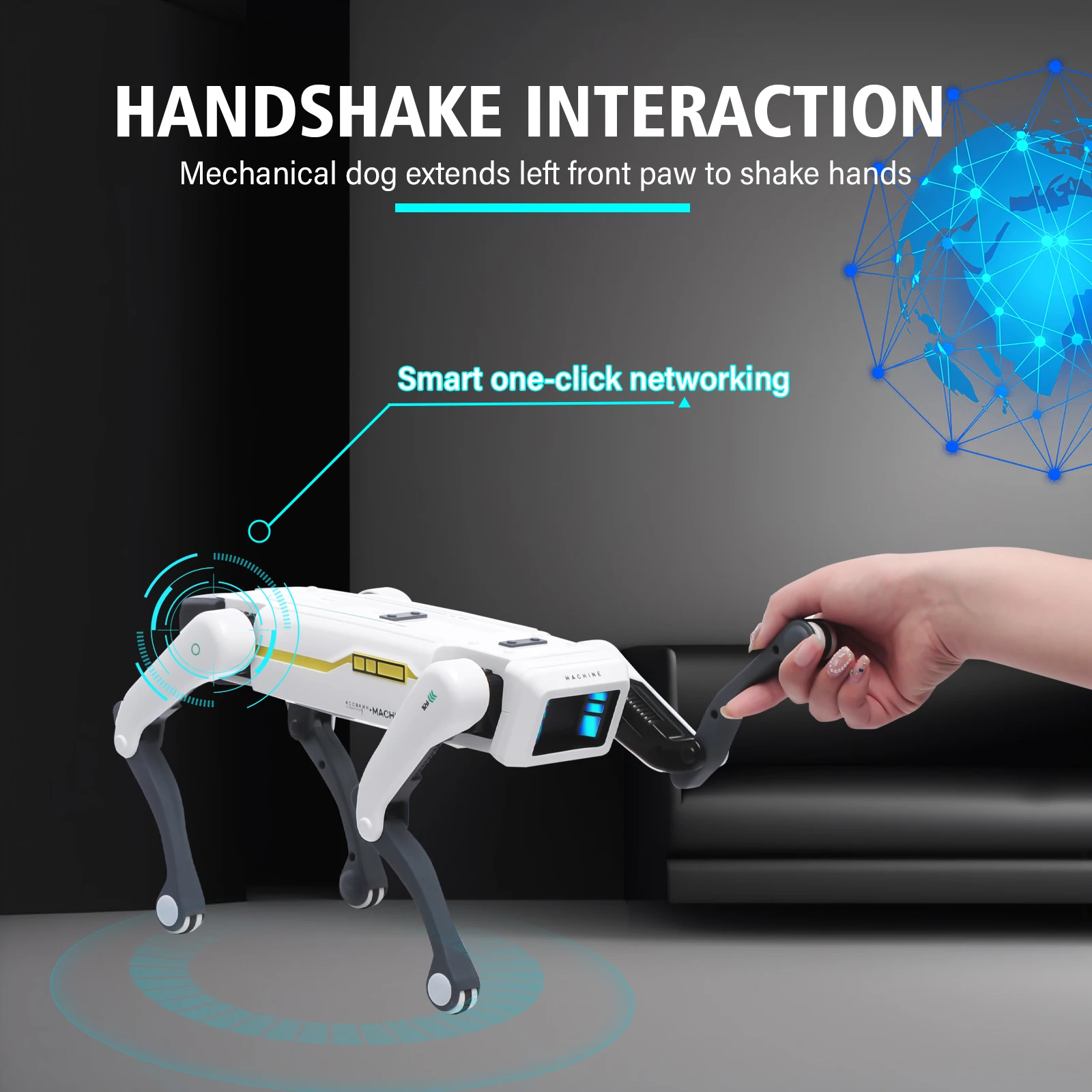 Ultimate AI Robot Dog for Kids | Programmable, Shoots, Performs Tricks | STEM Learning Gift