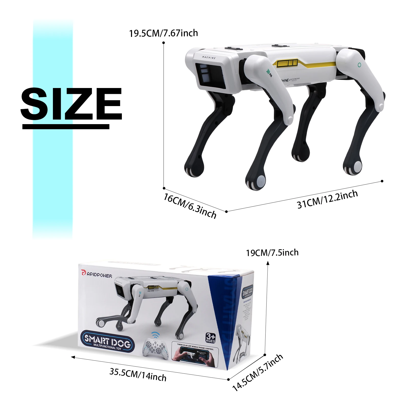 Ultimate AI Robot Dog for Kids | Programmable, Shoots, Performs Tricks | STEM Learning Gift