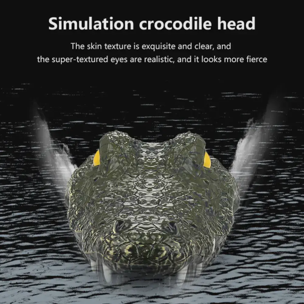 RC Toy Crocodile Head Simulation 