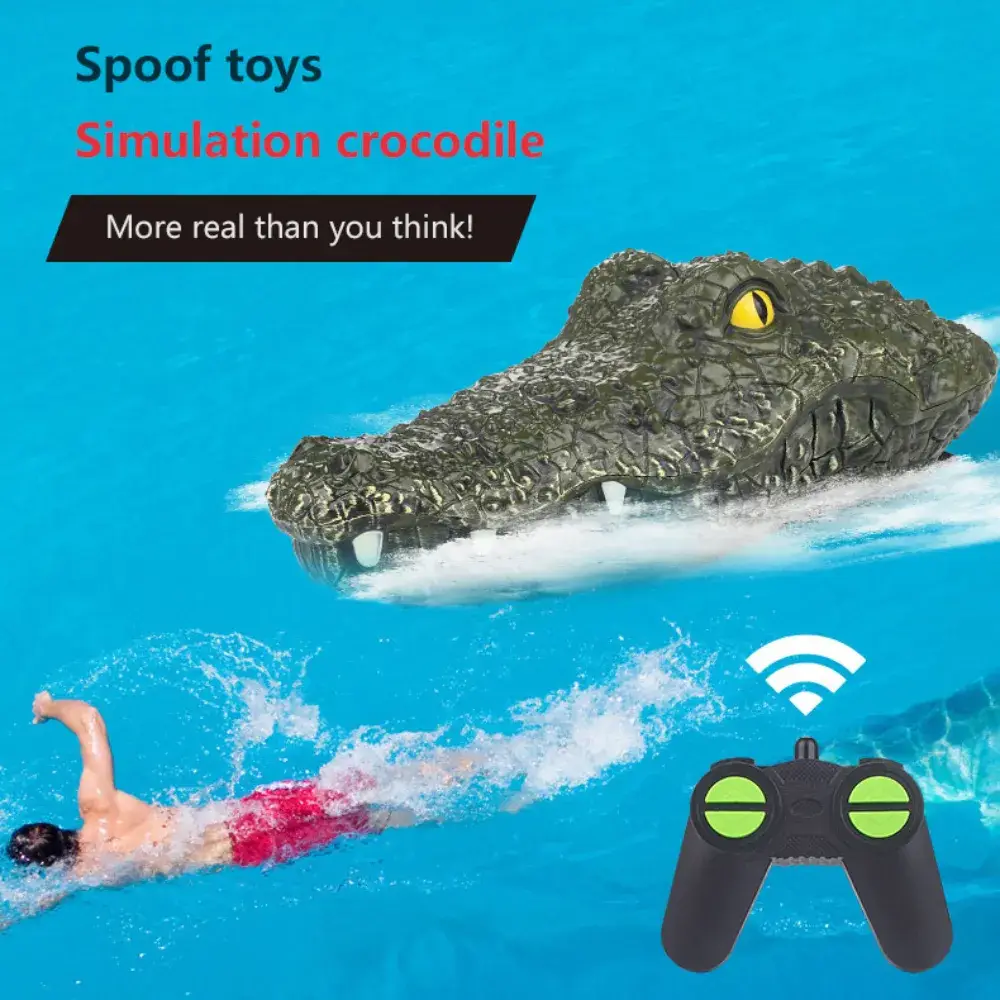 RC Toy Crocodile Head Simulation 