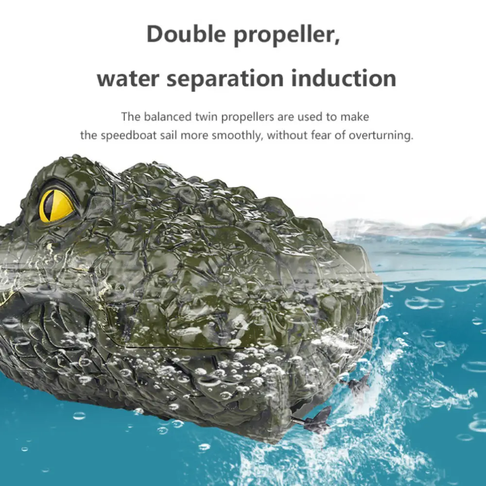 RC Toy Crocodile Head Simulation 