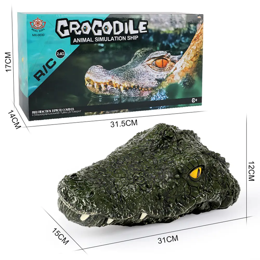 RC Toy Crocodile Head Simulation 