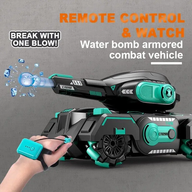 RC Water Bomb Tank 1/16 2.4G Gesture Controlled