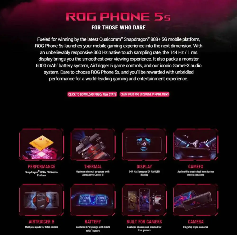 ASUS ROG Phone 5s